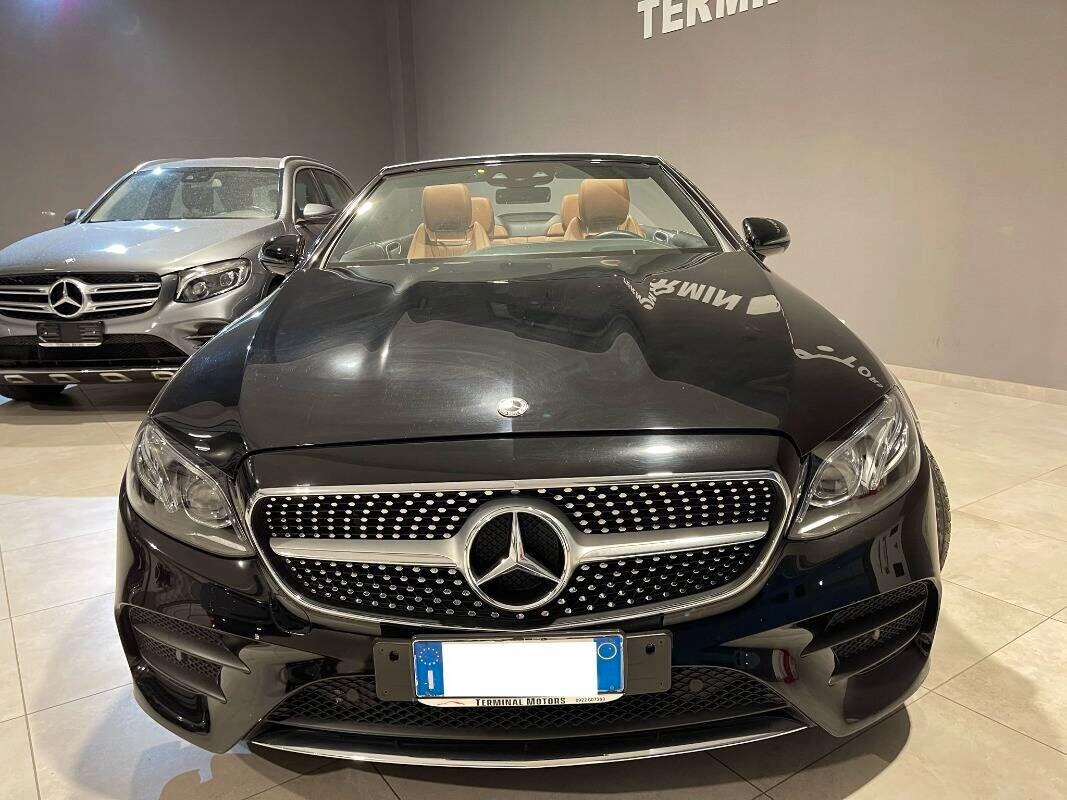 Mercedes-benz E 220 d Auto Cabrio Premium AMG, luci ambient.