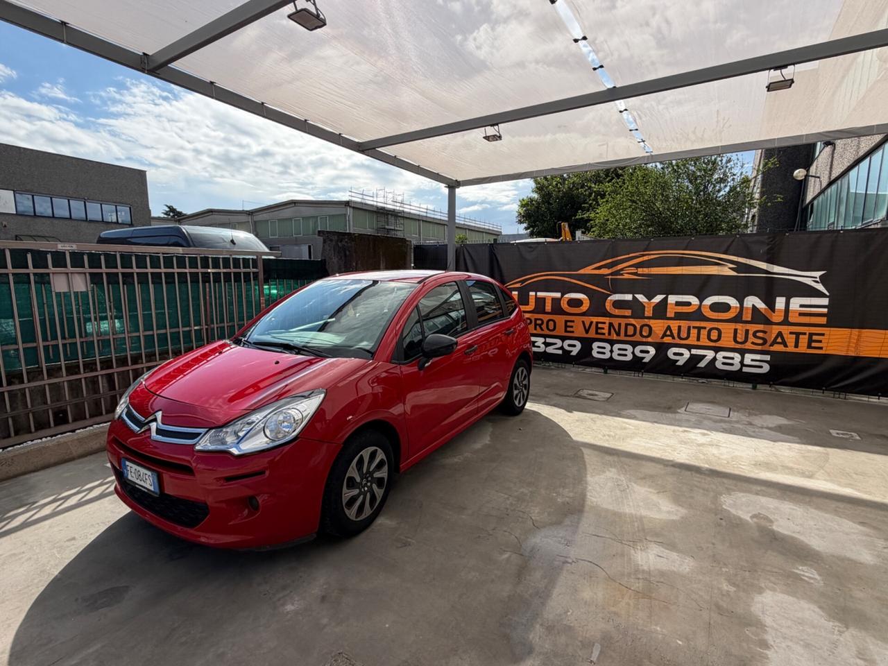 CITROEN C3 2016 1.0 BENZINA EURO6B UNI PROP
