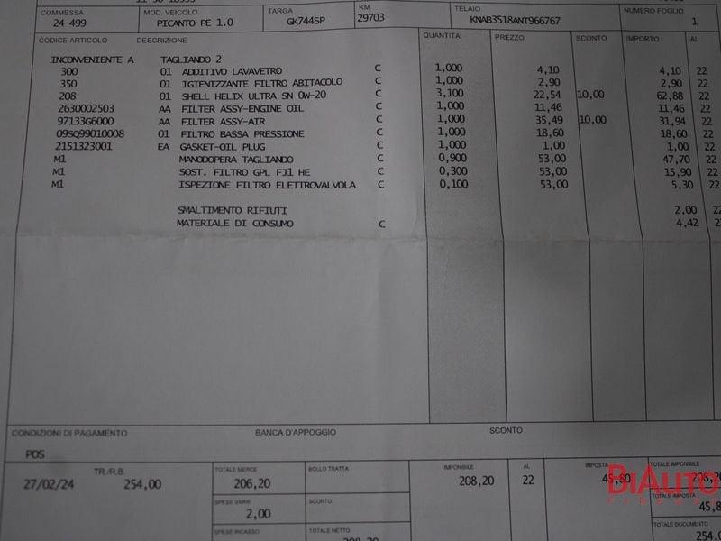 Kia Picanto Picanto 1.0 dpi Style Gpl