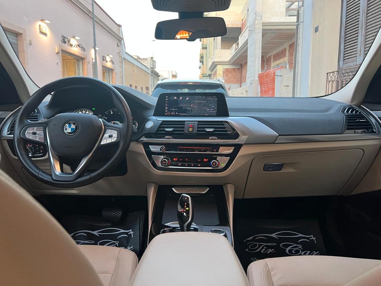 BMW X4 X-LINE 2.0 MHEV 48V X-DRIVE 190CV PELLE NAVI CRUISE ANNO 2021