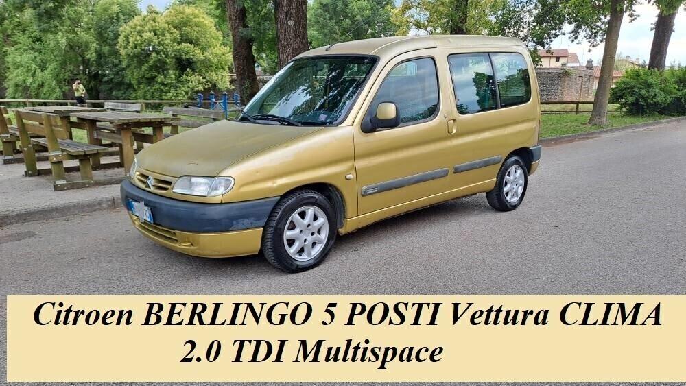 Citroen Berlingo 2.0 HDi VETTURA clima
