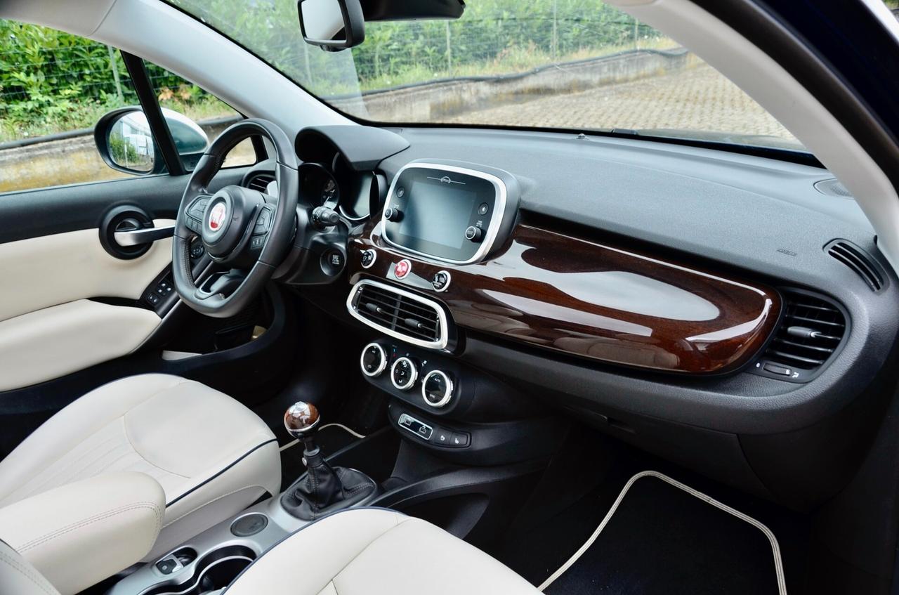 FIAT 500X 1.0 T3 YACHT CLUB CAPRI 120cv, UNICOPROPRIETARIO, SERVICE FCA, EURO 6D, TETTO, NAVI, RETROCAMERA, FARI LED, PERMUTE