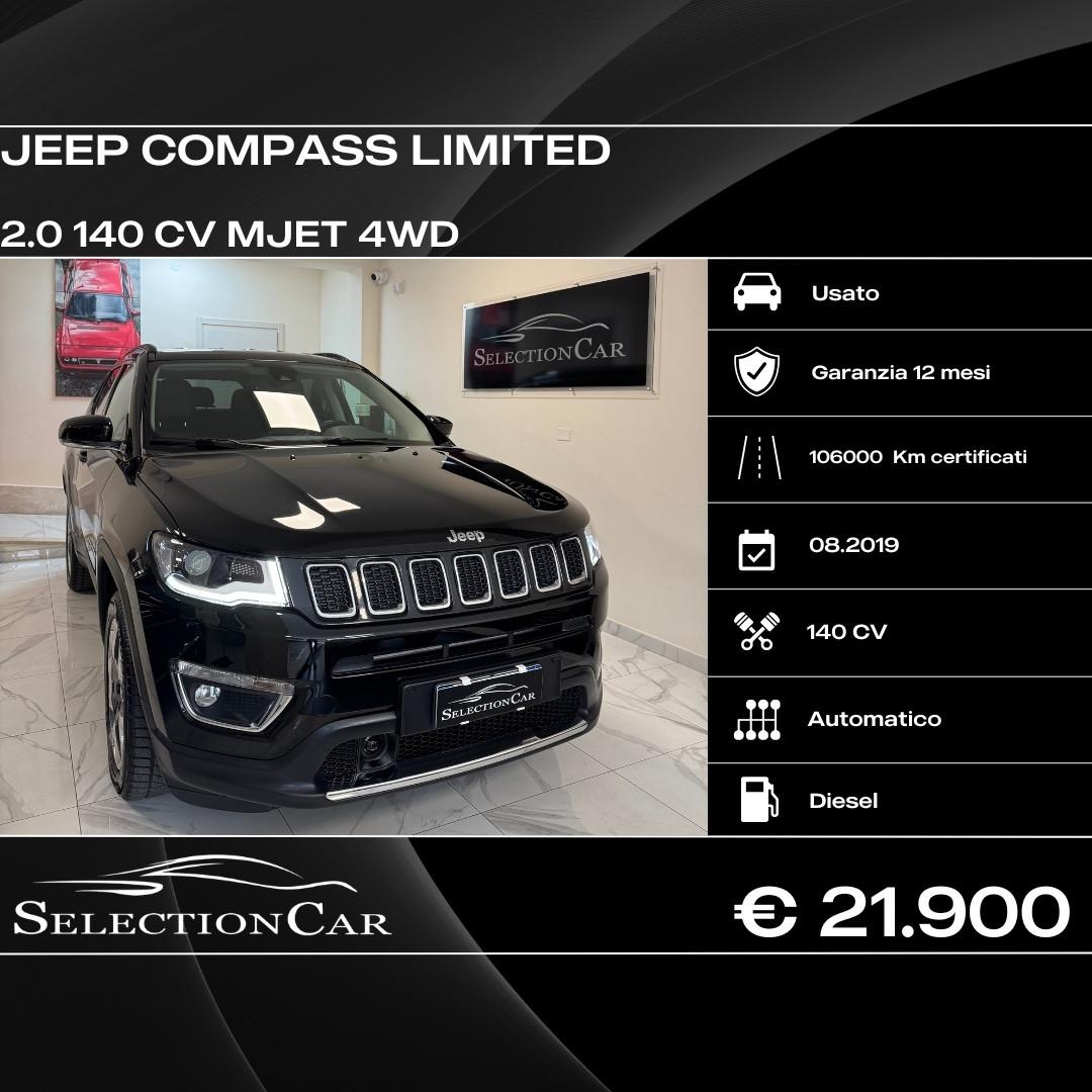 Jeep Compass 2.0 Multijet II aut. 4WD Longitude