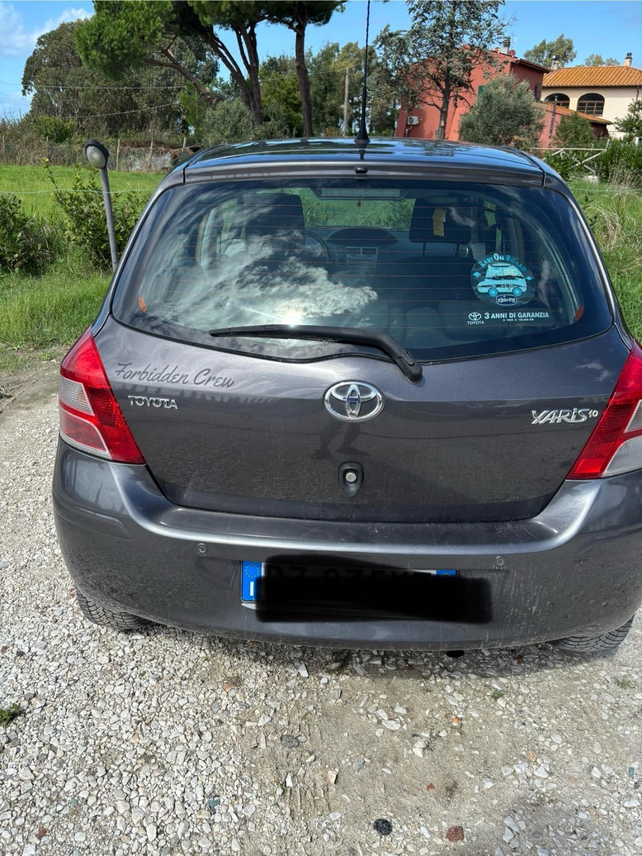 Toyota Yaris 1.3 5 porte Sol neo patentato