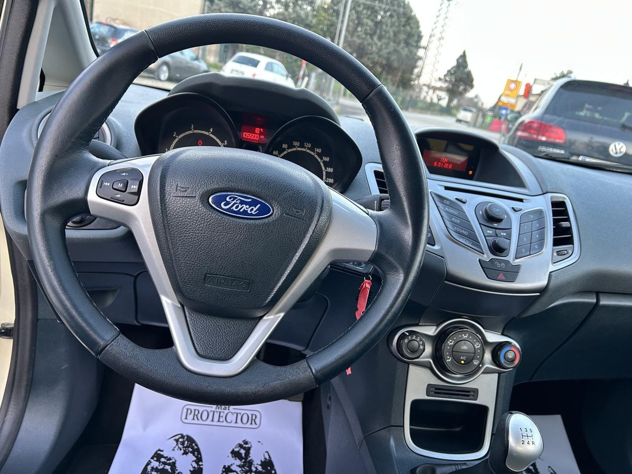 FORD FIESTA 1.4 92CV TIT. GPL UNICO CERTIFICATA