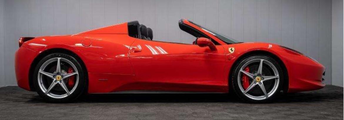 FERRARI 458 ITALIA SPIDER V8 566 CV