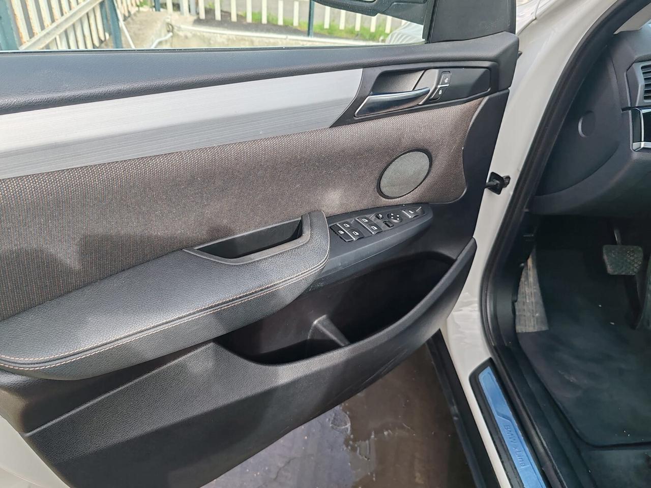 BMW X3 XDRIVE 20d XLINE BIANCO PERLA METALIZZATO