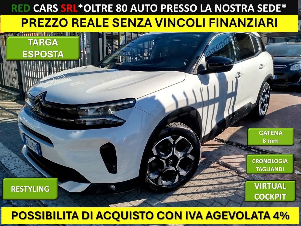 CITROEN C5 AIRCROSS RESTYLING-1.5hdi AT8*PREZZO VERO* UNIPRO- CRONO TAGLIANDI