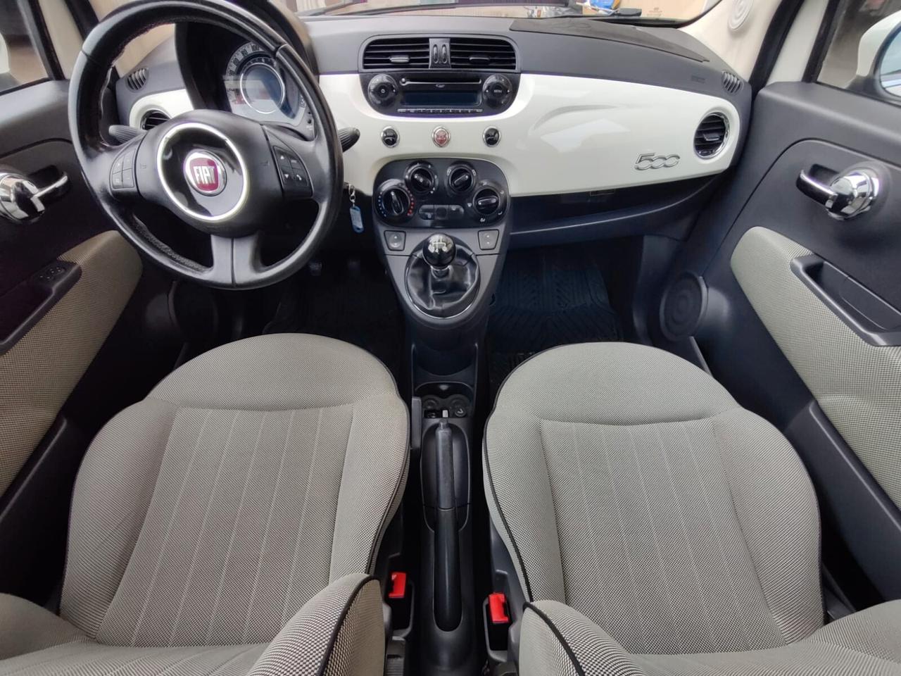 Fiat 500 benz tetto panoramico