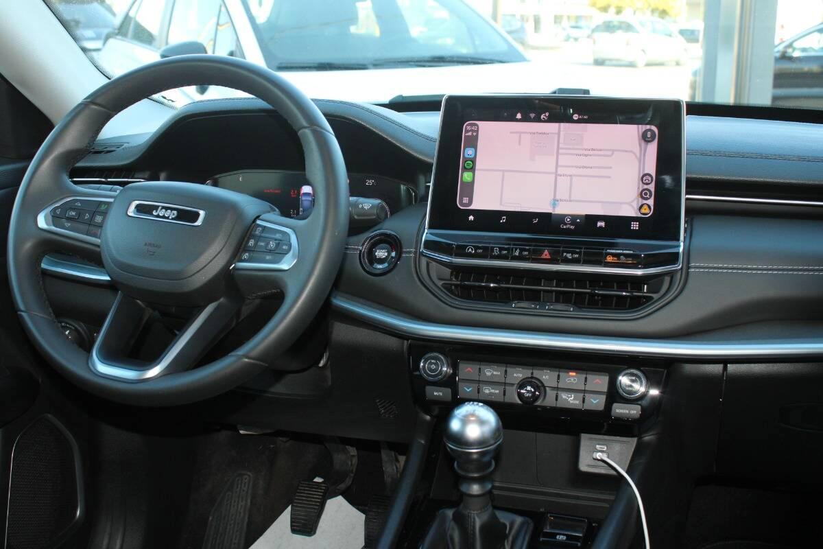 Jeep Compass 1.6 mjt Limited 130cv Con CARPLAY & TELECAMERA