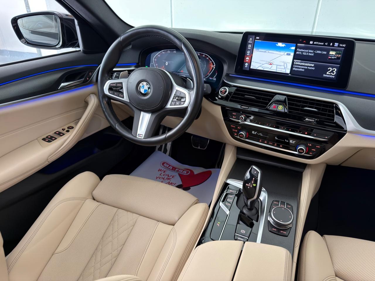 Bmw 520 520d 48V xDrive Touring Msport 190cv TETTO