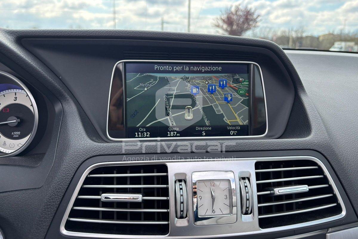 MERCEDES E 220 BlueTEC Cabrio Premium