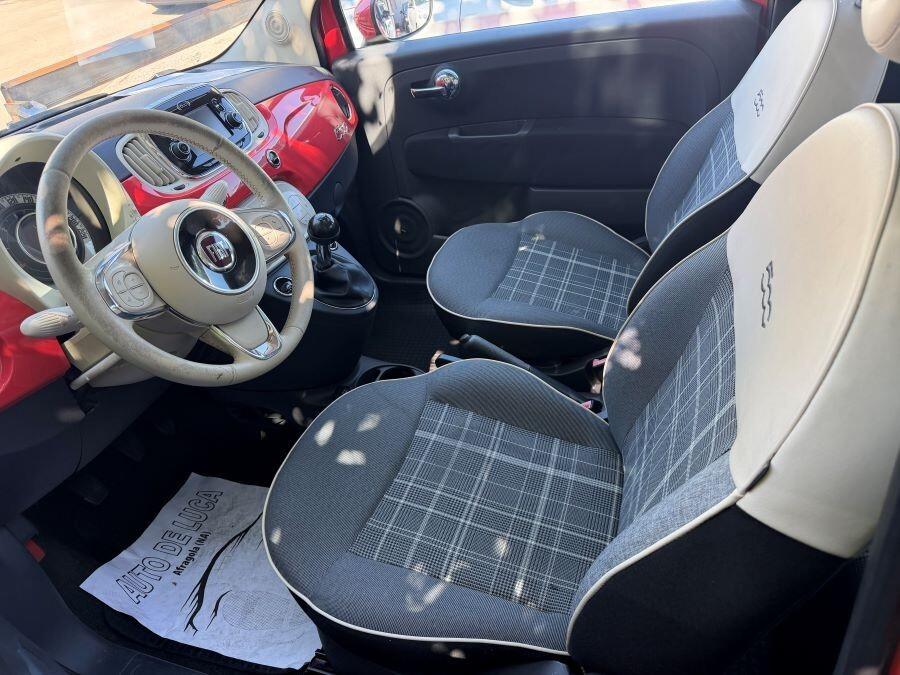 FIAT 500 1.3 MJET 95CV LOUNGE CERTIFICATA PERFETTA