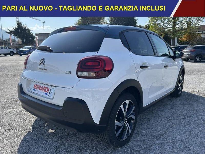 Citroën C3 PureTech 83 Shine Pack INTERNI PELLE+NAVI+CAMERA