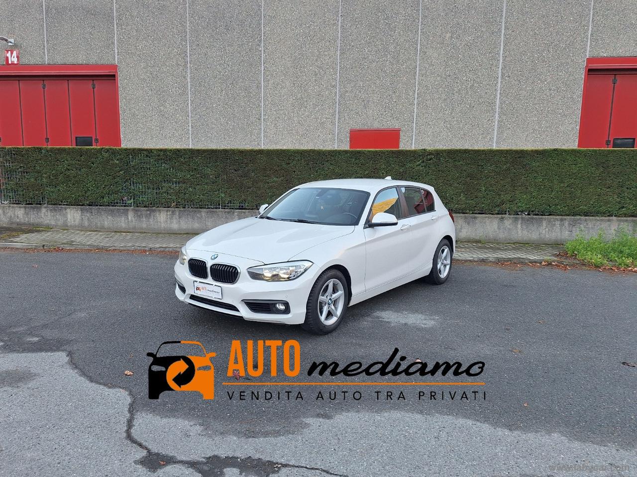 BMW 118d AUTOM. EURO 6 CRUISE SENSORI DI PARCHEGGIO