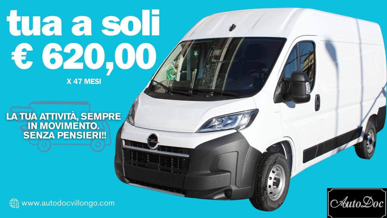 Opel Movano 35 2.2 BlueHDi 140 L2H2 FURGONE CARGO PRONTA CONSEGNA PORTATA UTILE 1400KG