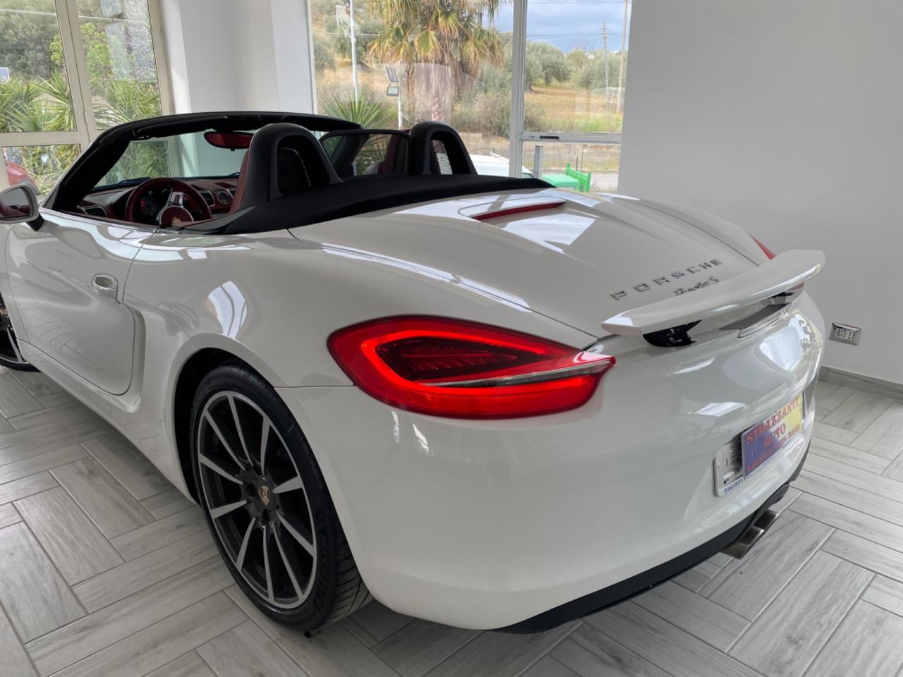 Porsche 981 Boxster 3.4 S cabrio ROSSO CARTIER/BOSE2014