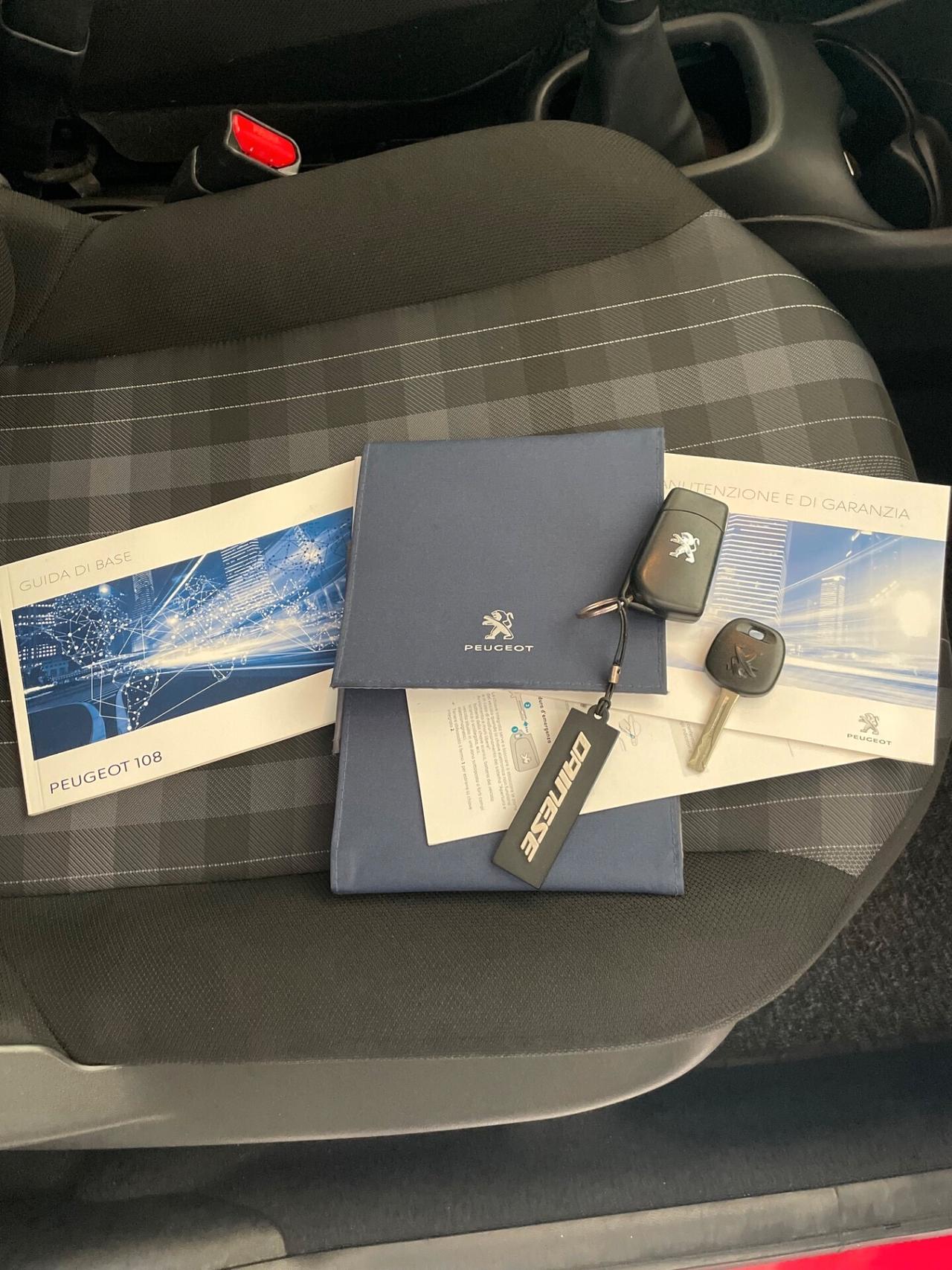 PEUGEOT 108 1.0 72 CV PURETECH 5P ACTIVE