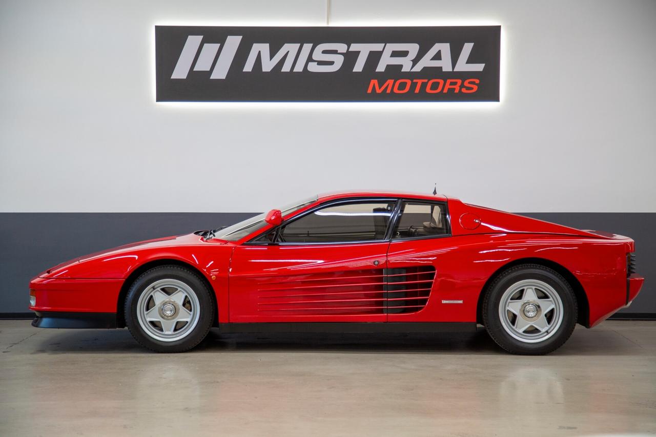 Ferrari Testarossa Monospecchio Monodado Cert. Ferrari Classiche