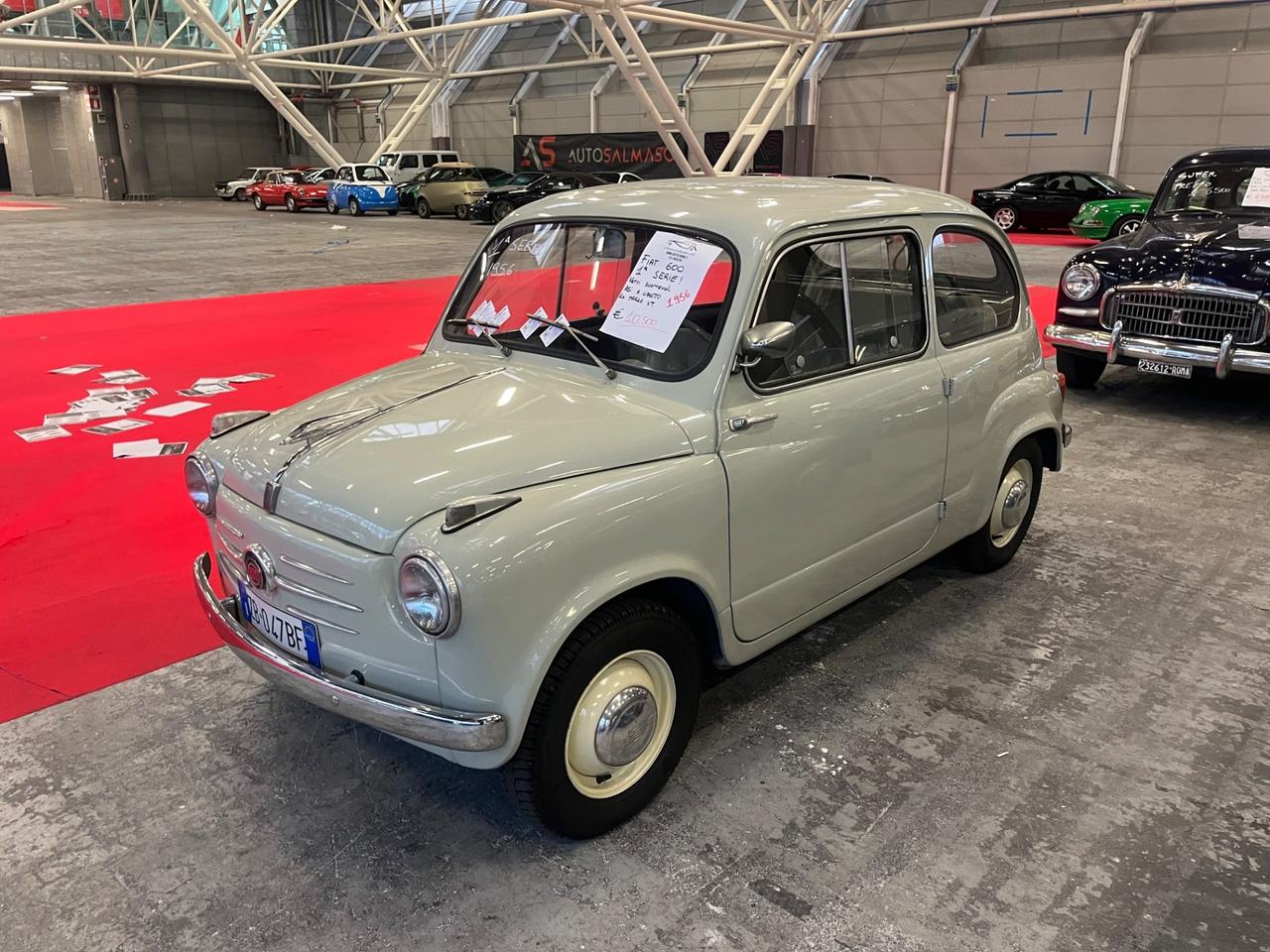 Fiat 600 Prima serie vetri scorrevoli - 1956