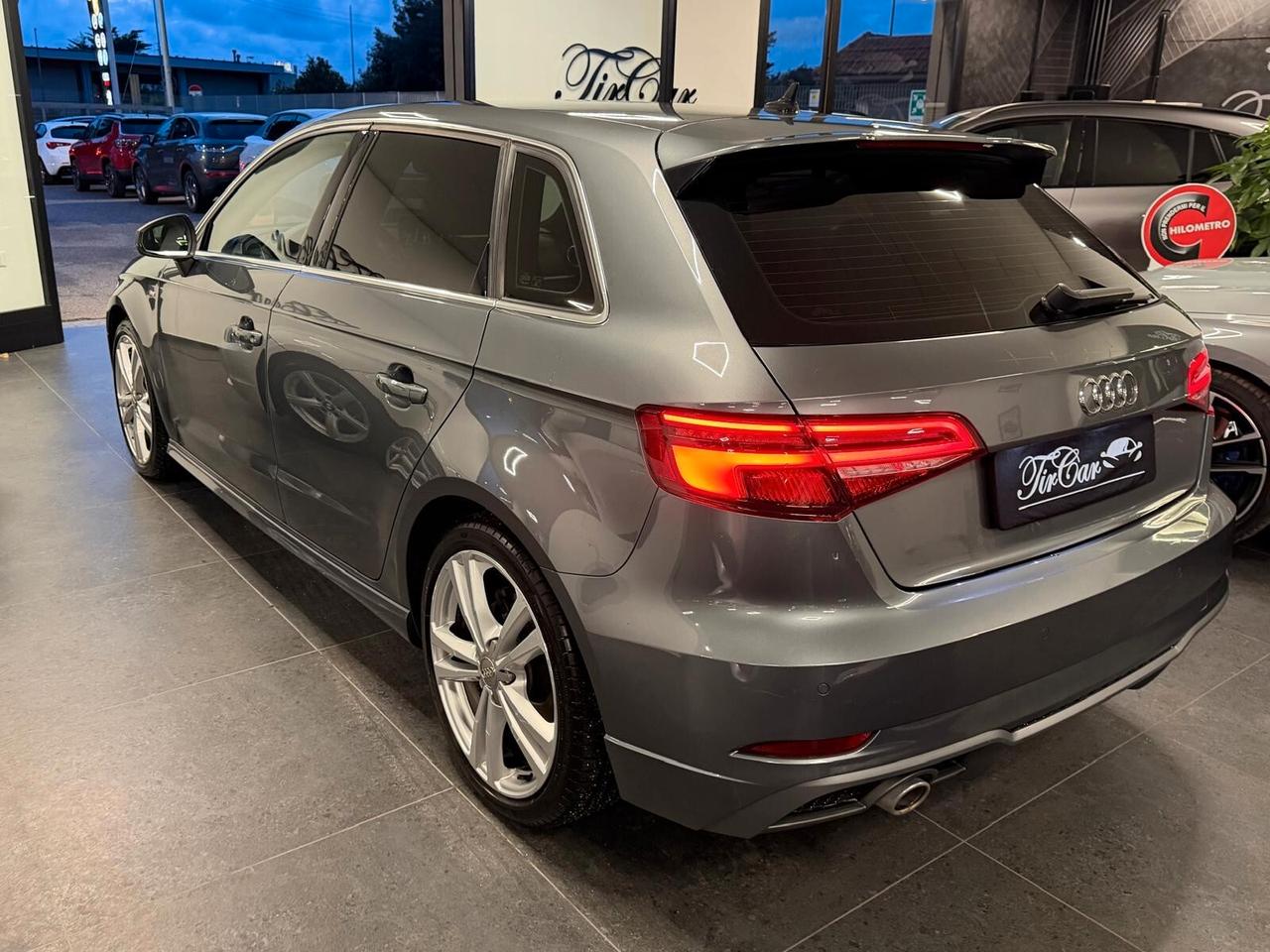 AUDI A3 SPORTBACK S-LINE 1.6 TDI 116CV NAVI CRUISE CAM ANNO 2020