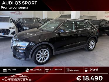 Audi Q3 2.0 TDI 120 CV Sport FINANZIABILE
