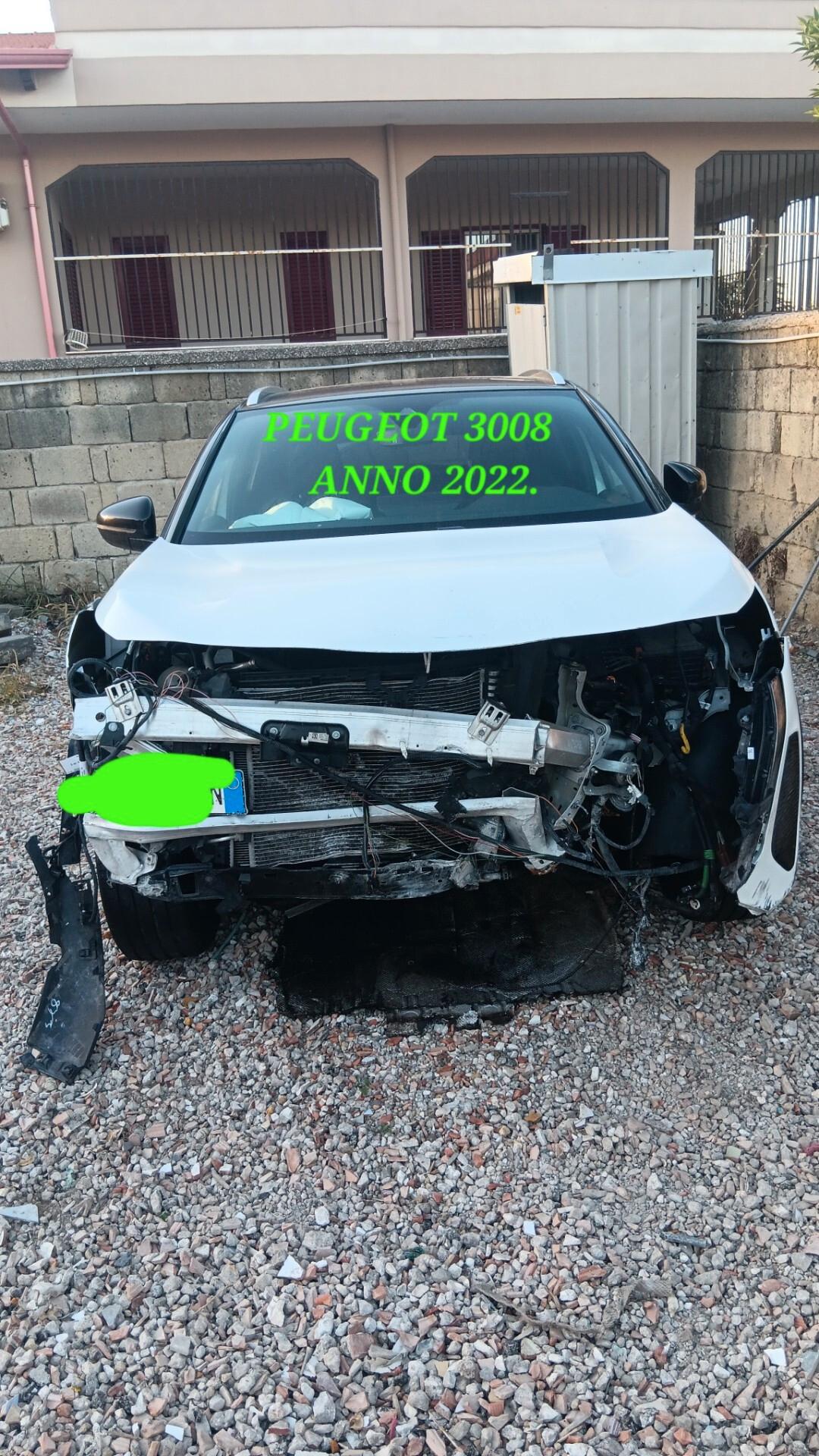 Peugeot 3008 GT INCIDENTATA SINISTRATA MONDIALCARS 022