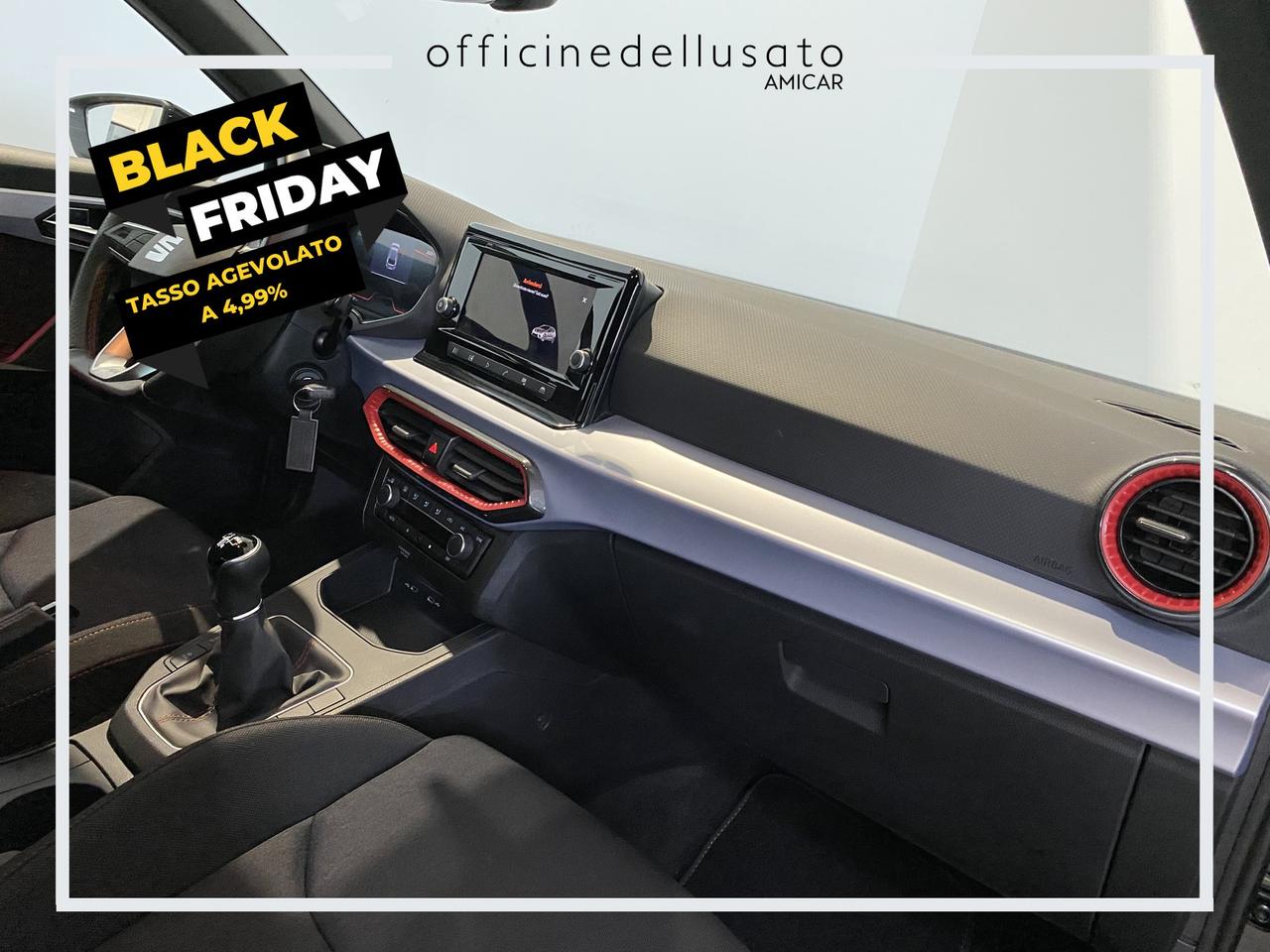 Seat Ibiza 5 porte 1.0 ecotsi 95cv fr