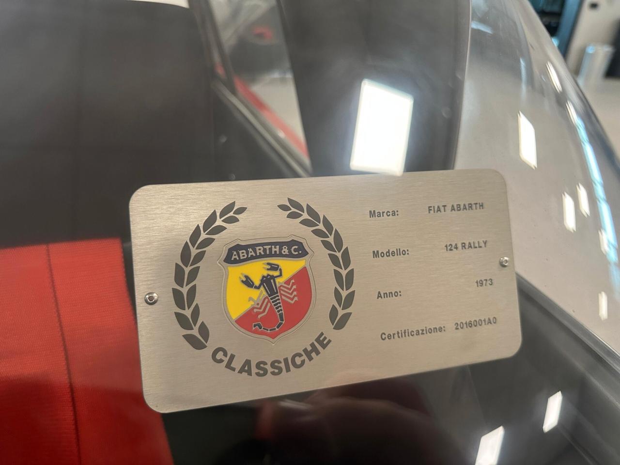 Fiat 124 Spider Abarth rally