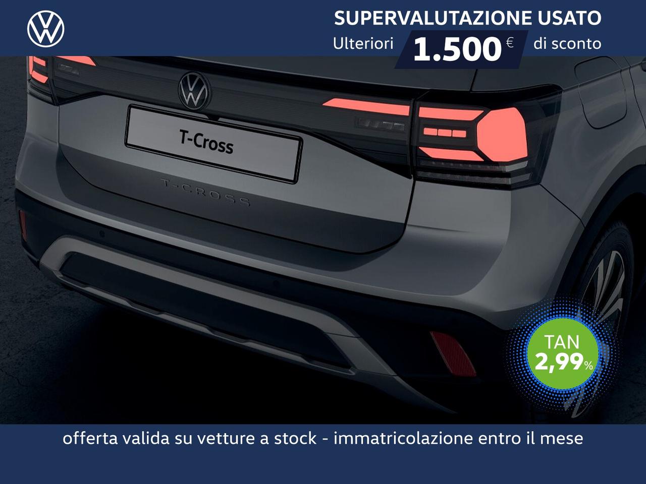 Volkswagen T-Cross 1.0 tsi edition plus 115cv dsg