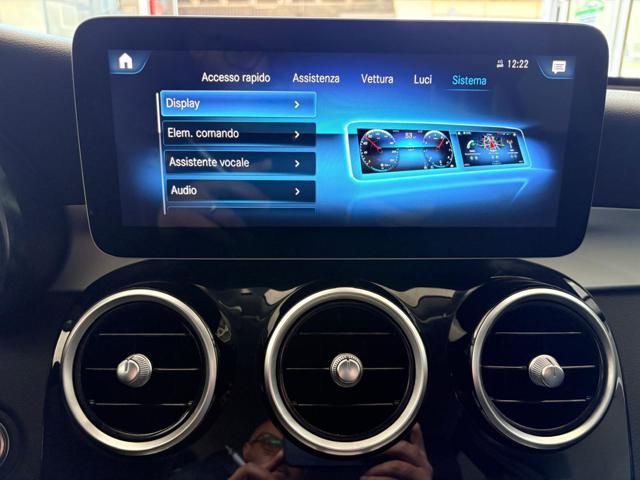 MERCEDES-BENZ GLC 300 d 245CV 4MATIC ACC AMBIENT SED. MEMORY RISCALDATI