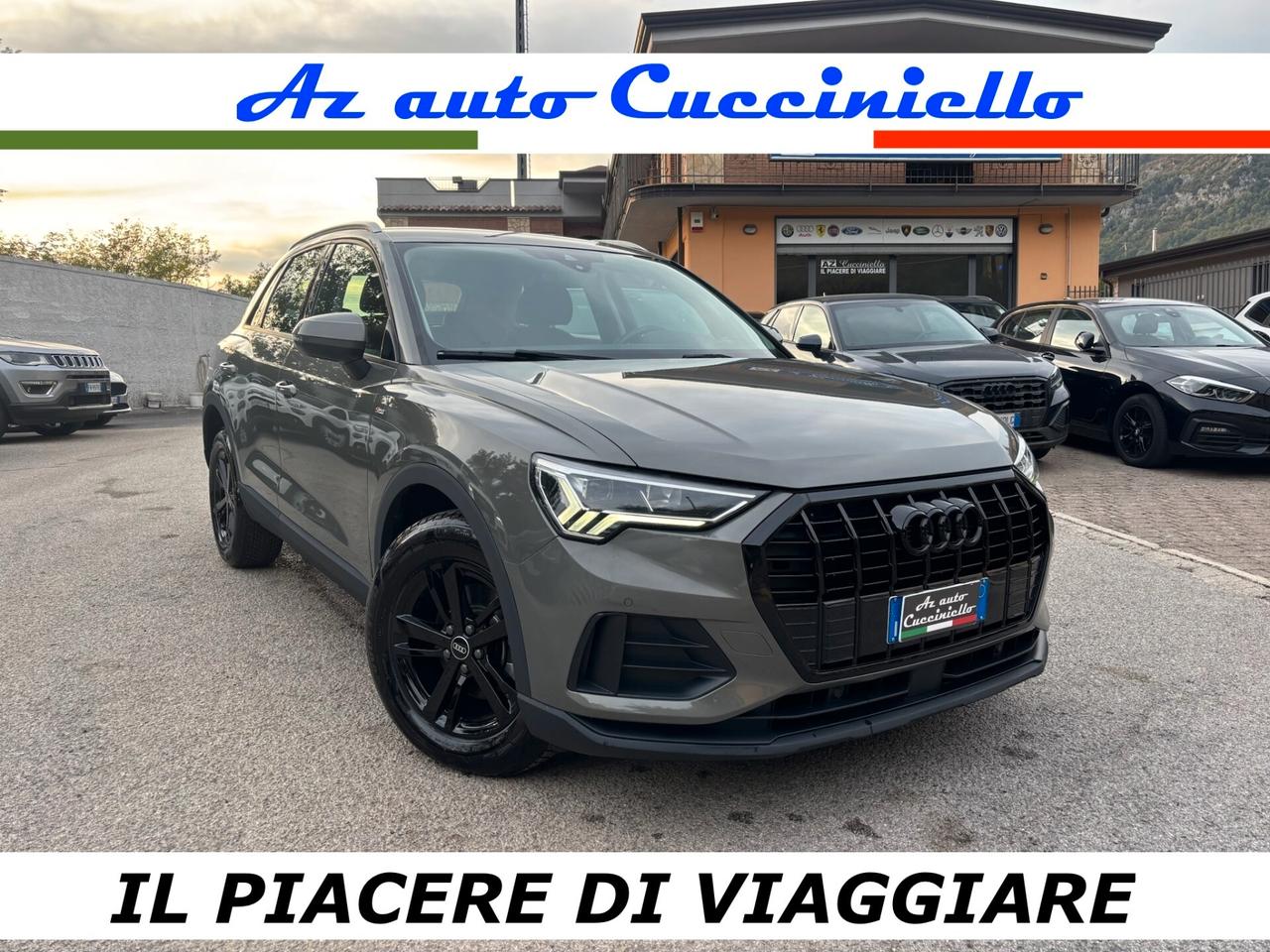 Audi Q3 35 TDI 150CV S tronic IDENTITY BLACK - S-LINE FULL - MY 23