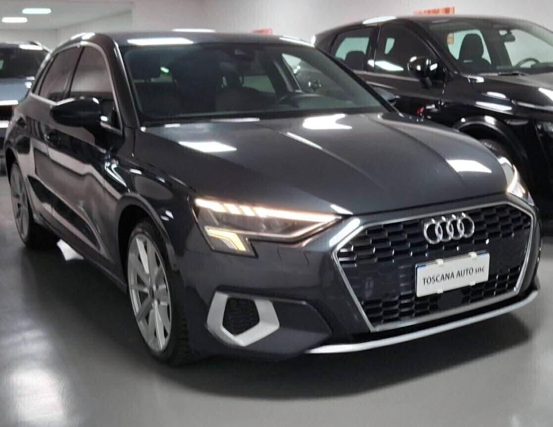 Audi A3 SPB 35 TFSI S line edition Fari full led