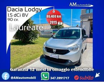 Dacia Lodgy 1.5 dCi 8V 90 cv. 5 posti Lauréate