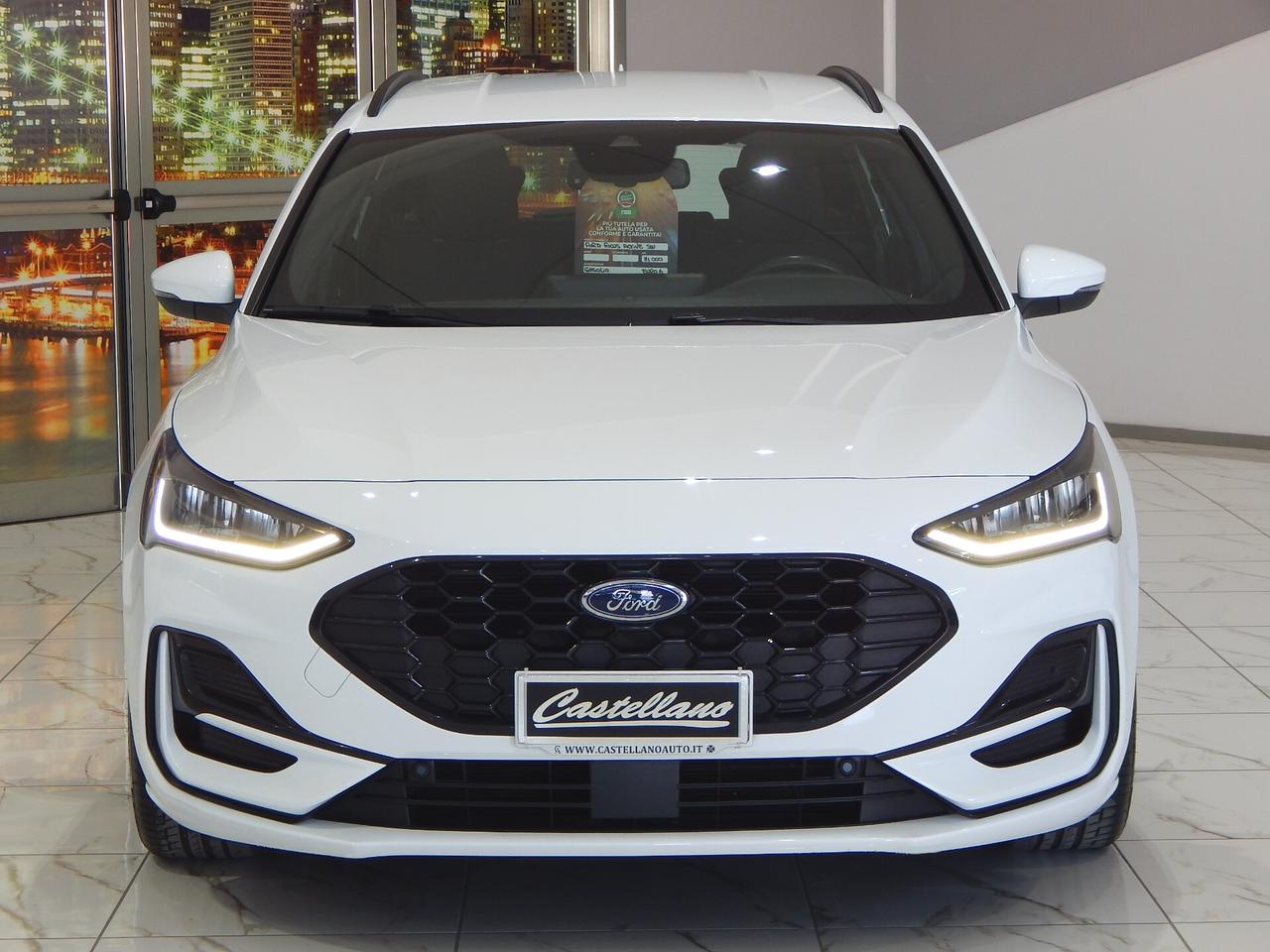 Ford Focus SW 1.5 ecoblue ST-Line 120cv Aut. NAVI-CARPLAY-PARK-LED