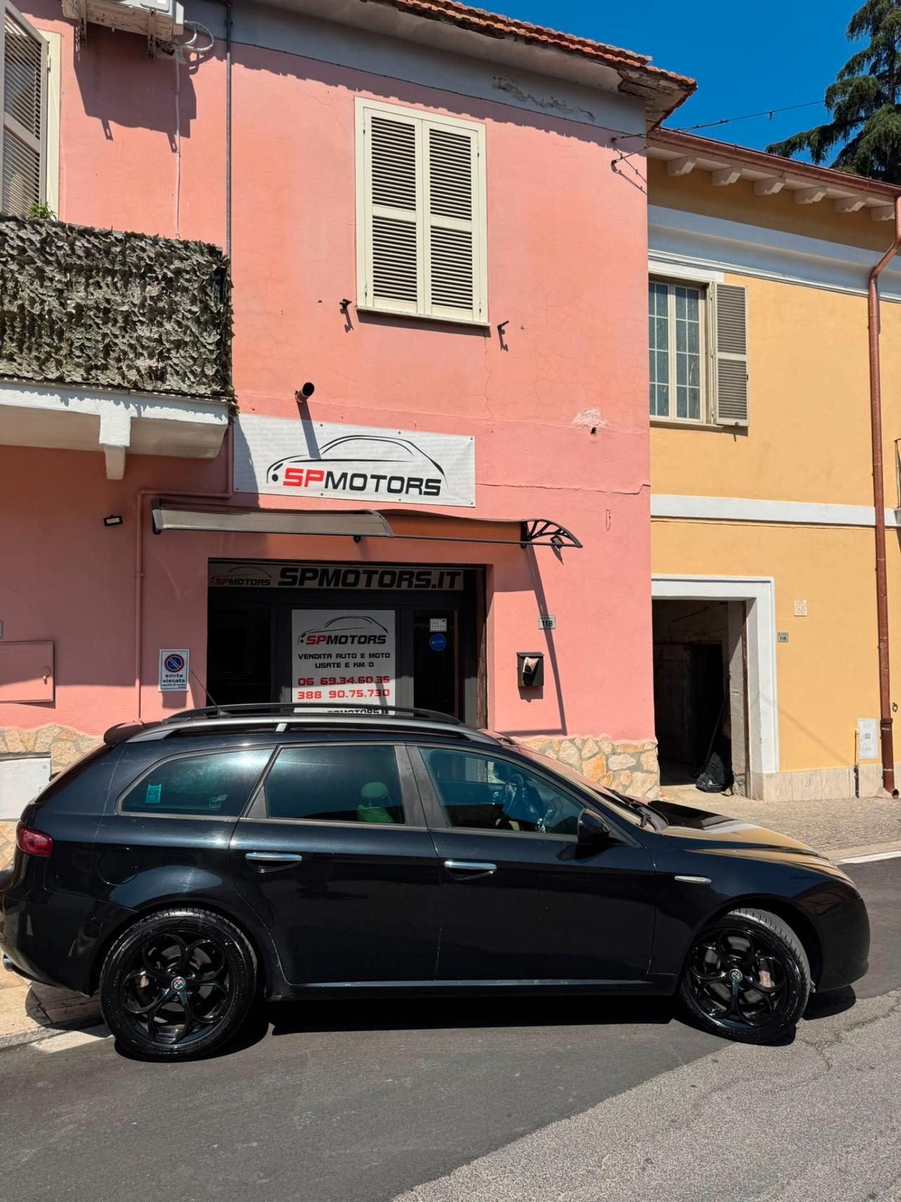 Alfa Romeo 159 2.4 JTDm 20V Sportwagon Exclusive, TOTAL BLACK, FULL OPT., OTTIME CONDIZIONI, BELLISSIMA
