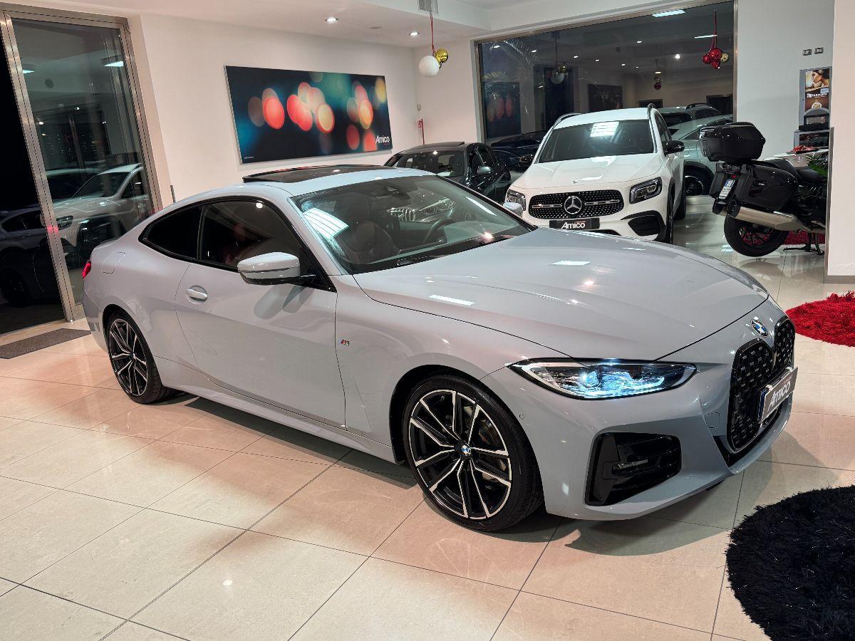 BMW Serie 4 420 Xdrive 48v Coupè Msport Brooklyn Grey metallic