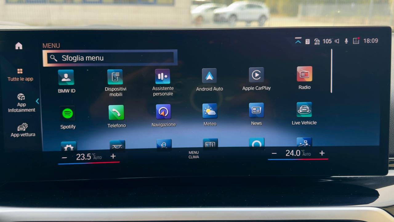 BMW 318D 48V TOURING ADVANTAGE 2.0 150CV - FARI FULL LED, VIRTUAL COCKPIT