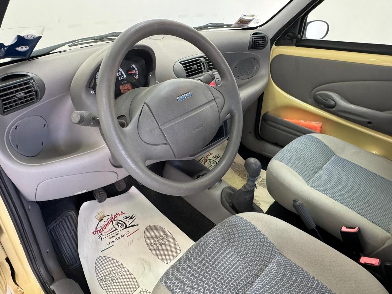 Fiat Seicento 1.1i -ABS-CLIMA-SOLO 35 MILA KM -2004