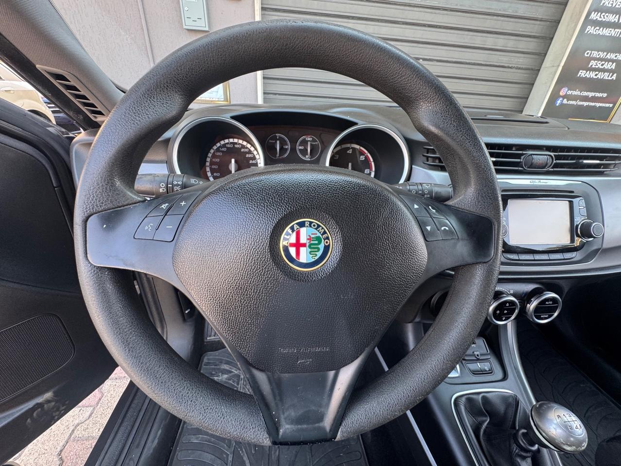 Giulietta 1.6 diesel 105 X neopatentati telefono lega impeccabile