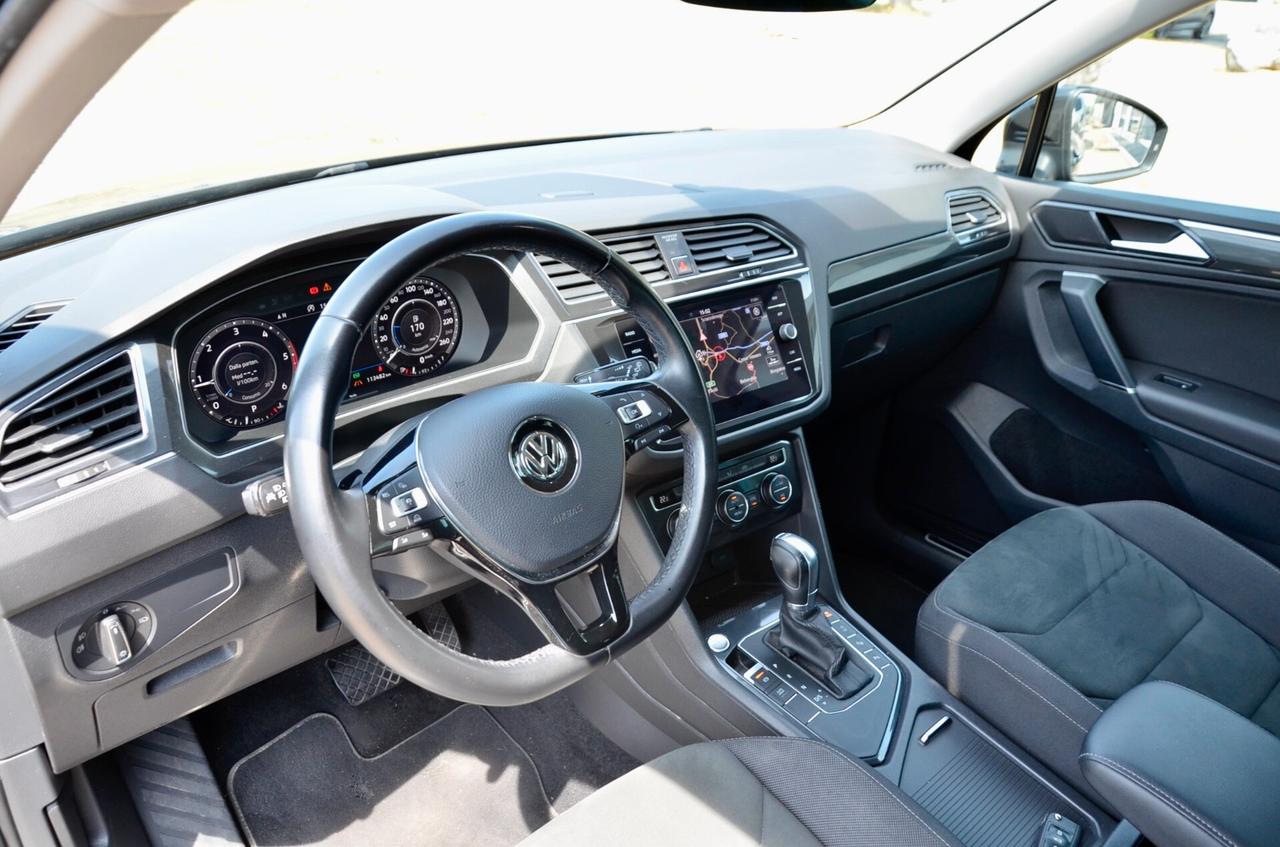VOLKSWAGEN TIGUAN 2.0 TDI EXECUTIVE 150cv DSG, UNICOPROPRIETARIO, SERVICE VW, NAVI, RETROCAMERA, APPLE ANDROID, 18", PERMUTE
