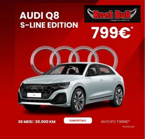 NOLEGGIO A LUNGO TERMINE AUDI Q8 S-LINE EDITION