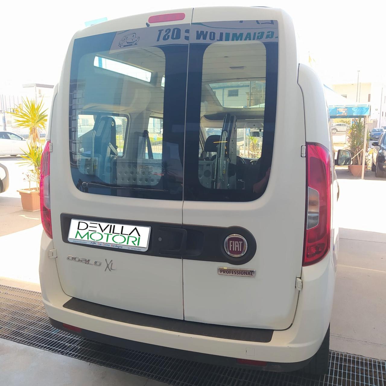 FIAT DOBLO' XL 1.6MJT - MEZZO PER TRASPORTO DISABILI - CON PEDANA ELETTRONICA POSTERIORE