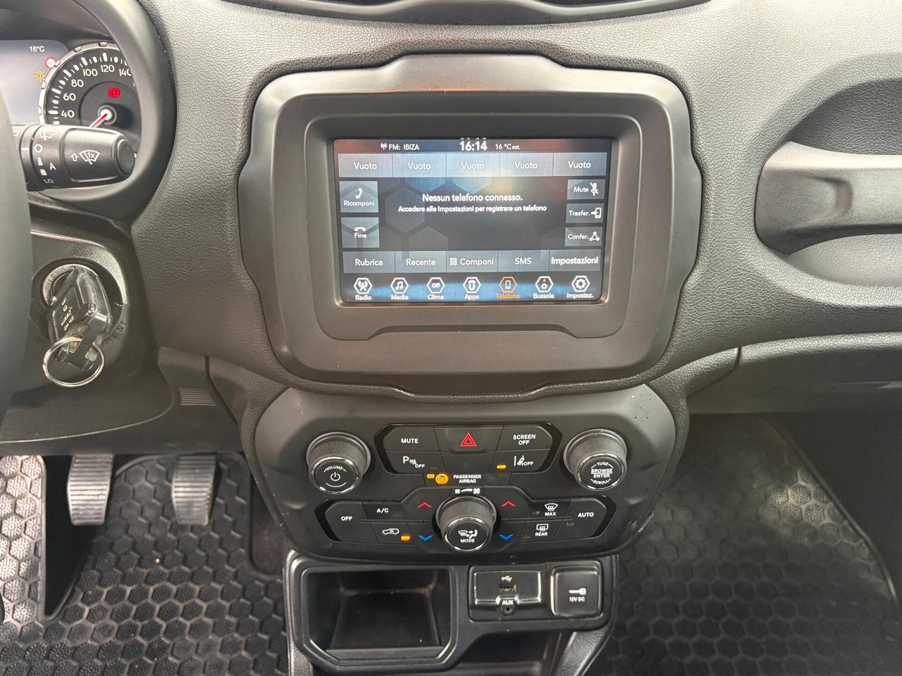 Jeep Renegade 1.6 Mjt DDCT 120 CV BLACKLINE KM CERTIFICATI