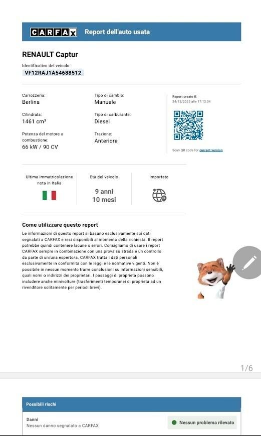 Renault Captur dCi 8V 90 CV Start&Stop Energy Life