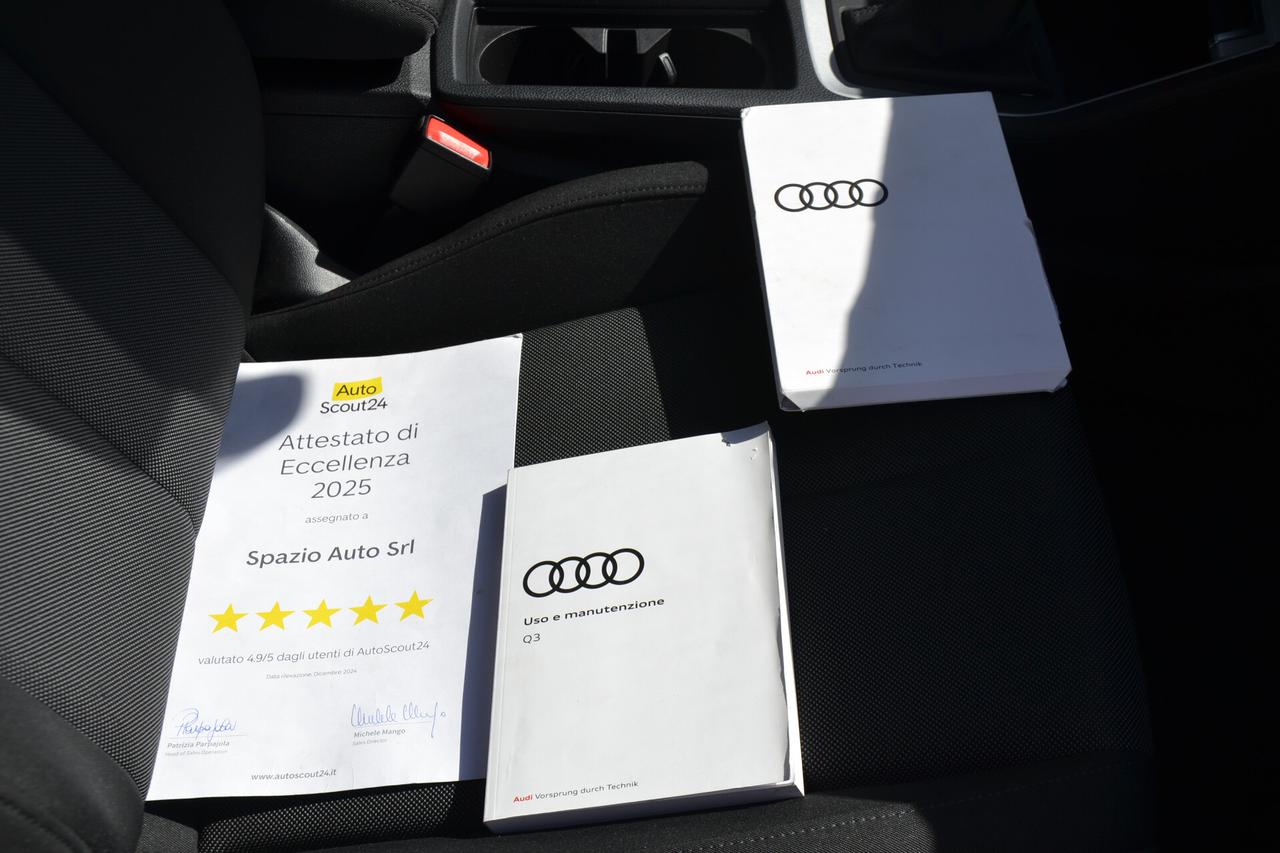 Audi Q3 2.0 150CV QUATTRO SPORTBACK AUTOM. *PREZZO REALE*