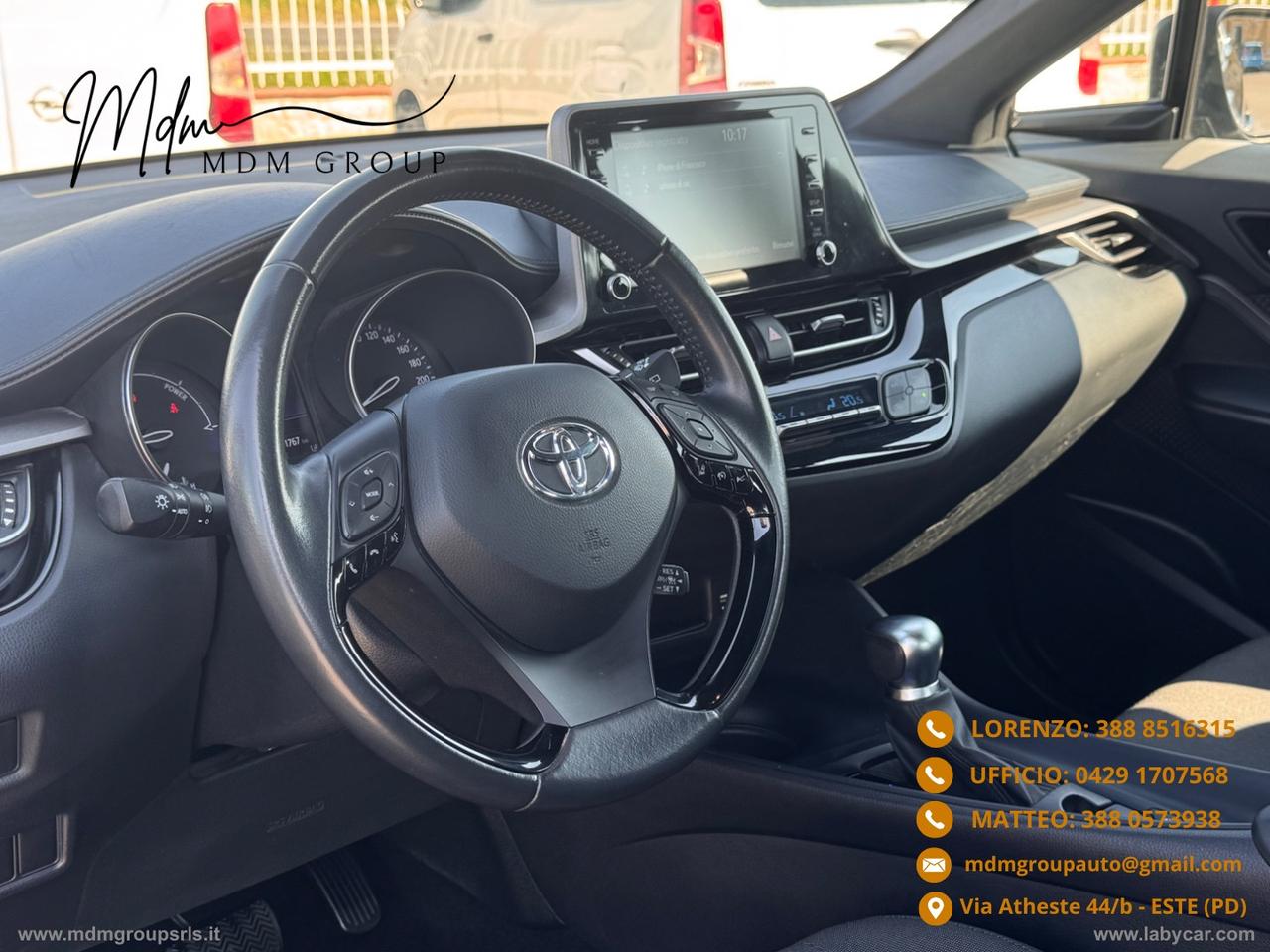 TOYOTA C-HR 1.8 Hybrid E-CVT Black Edition OK NEOPATENTATI