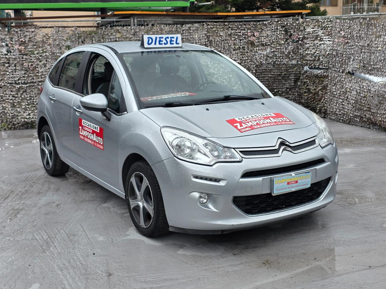 Citroen C3 1.5 HDi 75Cv Feel Edition X NEOPATENTATO ZAMPOGNAUTO CT
