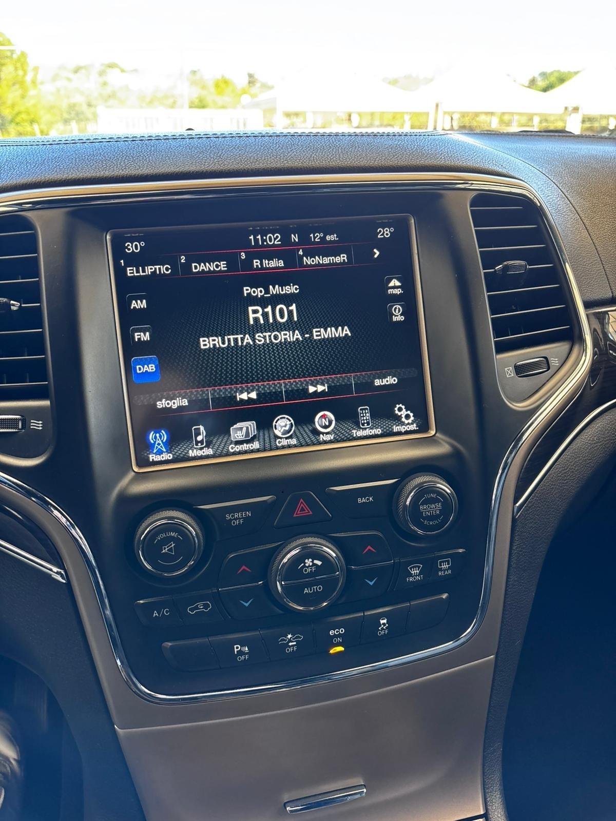 Jeep Grand Cherokee 3.0 V6 CRD 250 CV Multijet II Overland