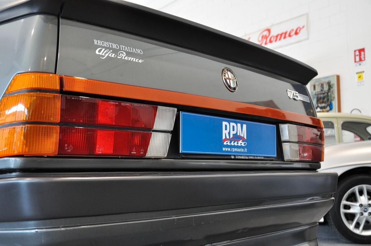 Alfa Romeo 75 2.0i Twin Spark CRS RIAR targa MI